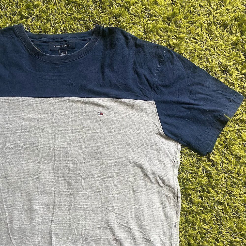 VINTAGE TOMMY HILFIGER TSHIRT WAFFLE KNIT